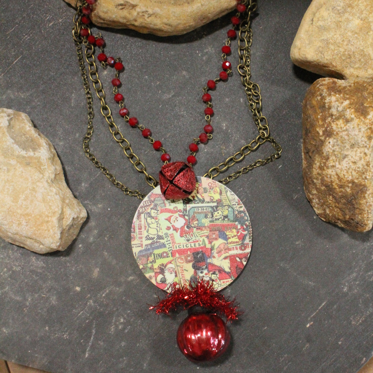 All Things Christmas Charm'd Necklace