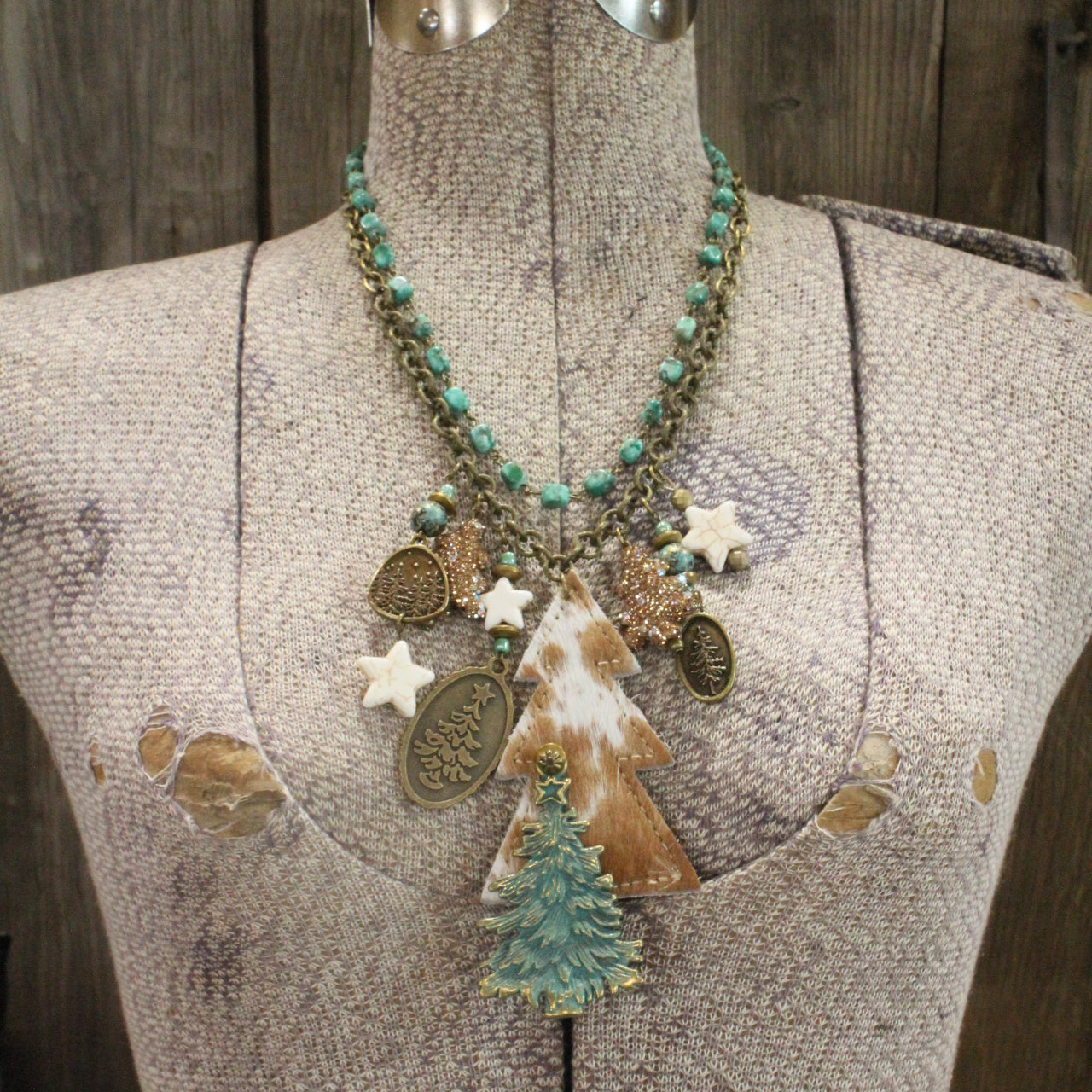Through The Meadows Charm'd Necklace