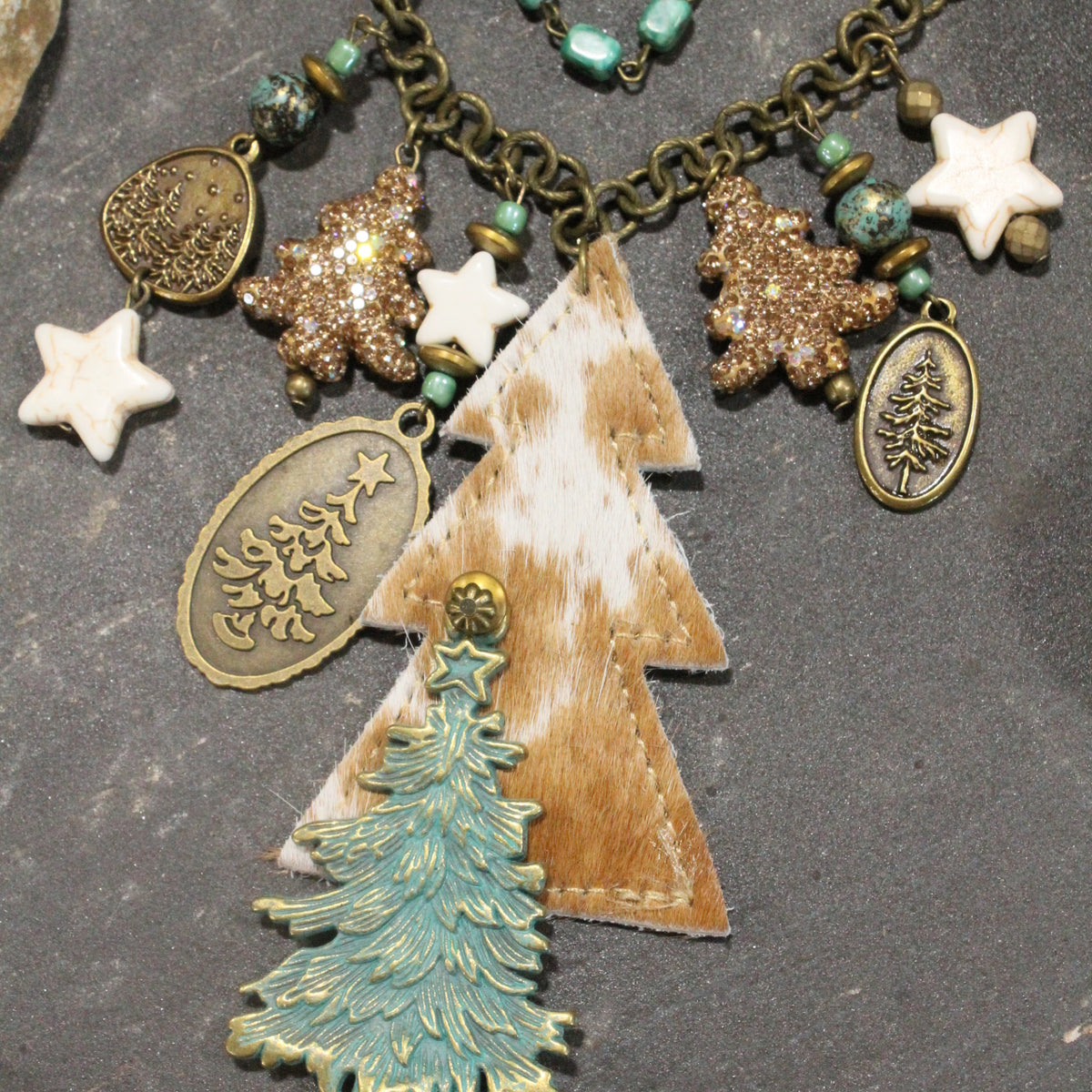 Through The Meadows Charm'd Necklace