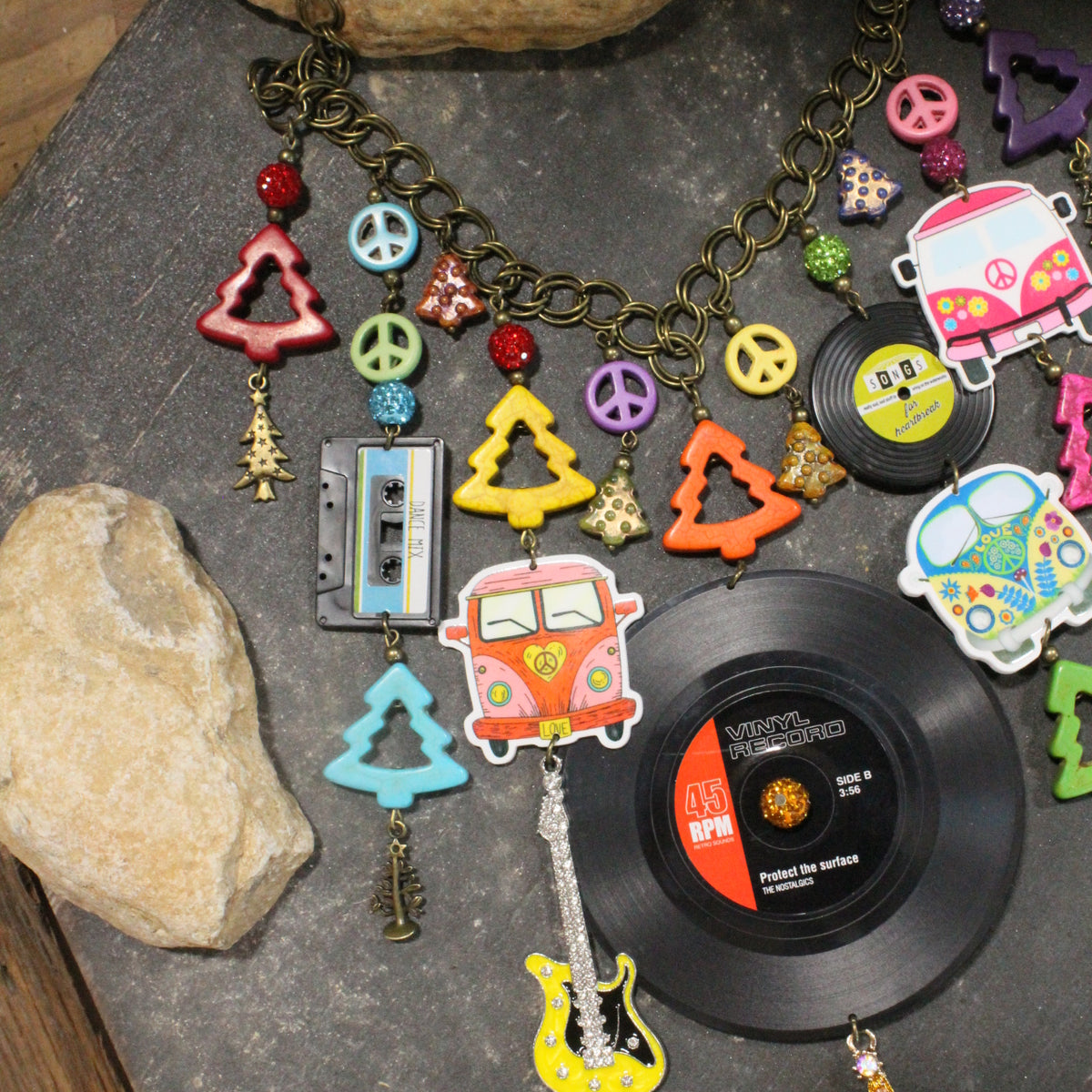 Rocking Around The Christmas Tree Charm'd Necklace