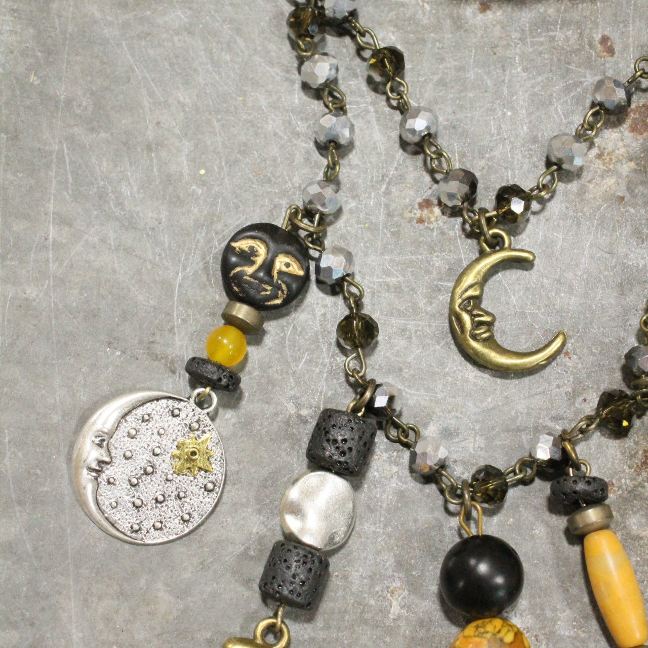STAY WILD MOON CHILD... Charm'd Necklace