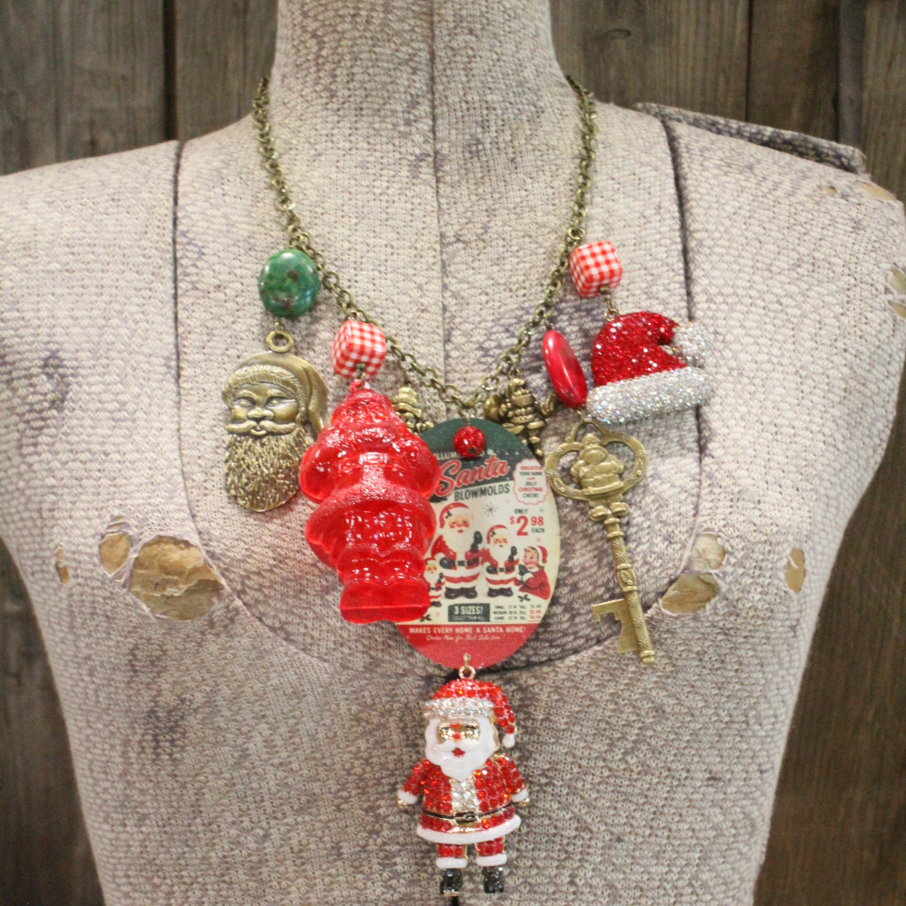 All Things Santa Charm'd Necklace