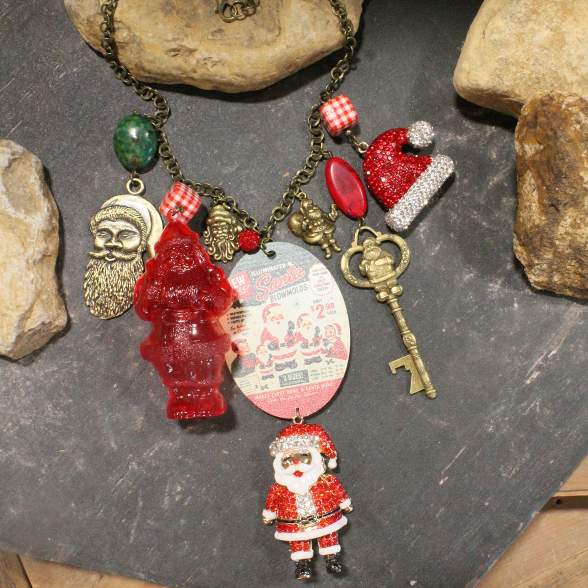 All Things Santa Charm'd Necklace