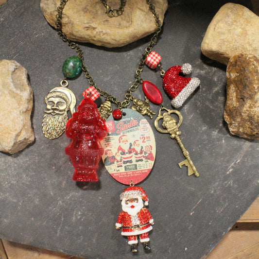 All Things Santa Charm'd Necklace