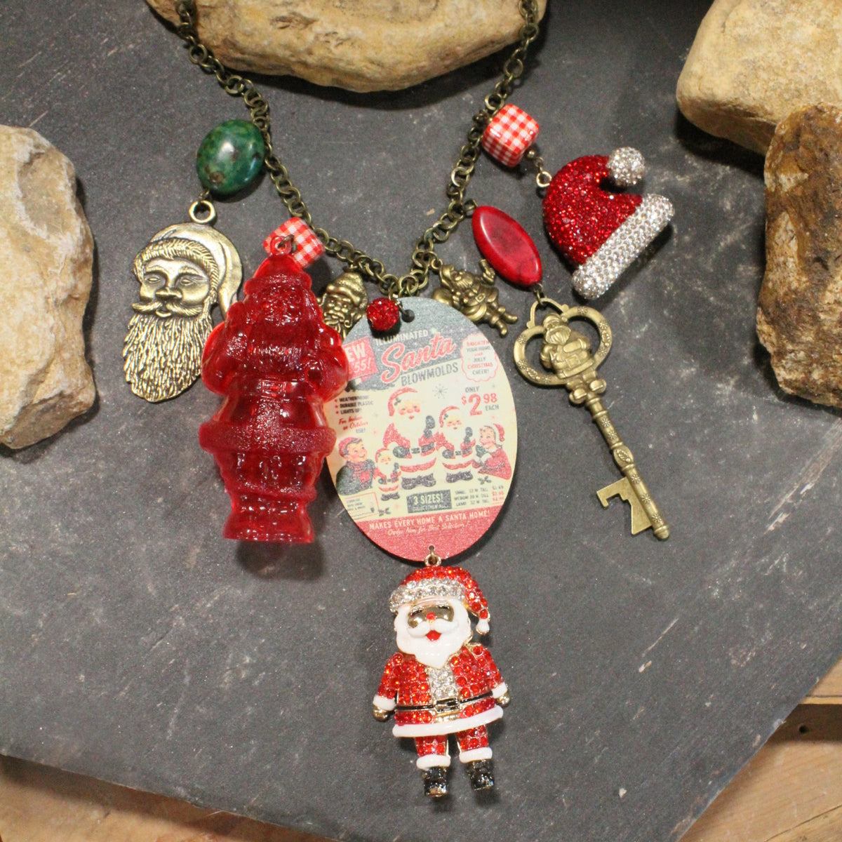 All Things Santa Charm'd Necklace
