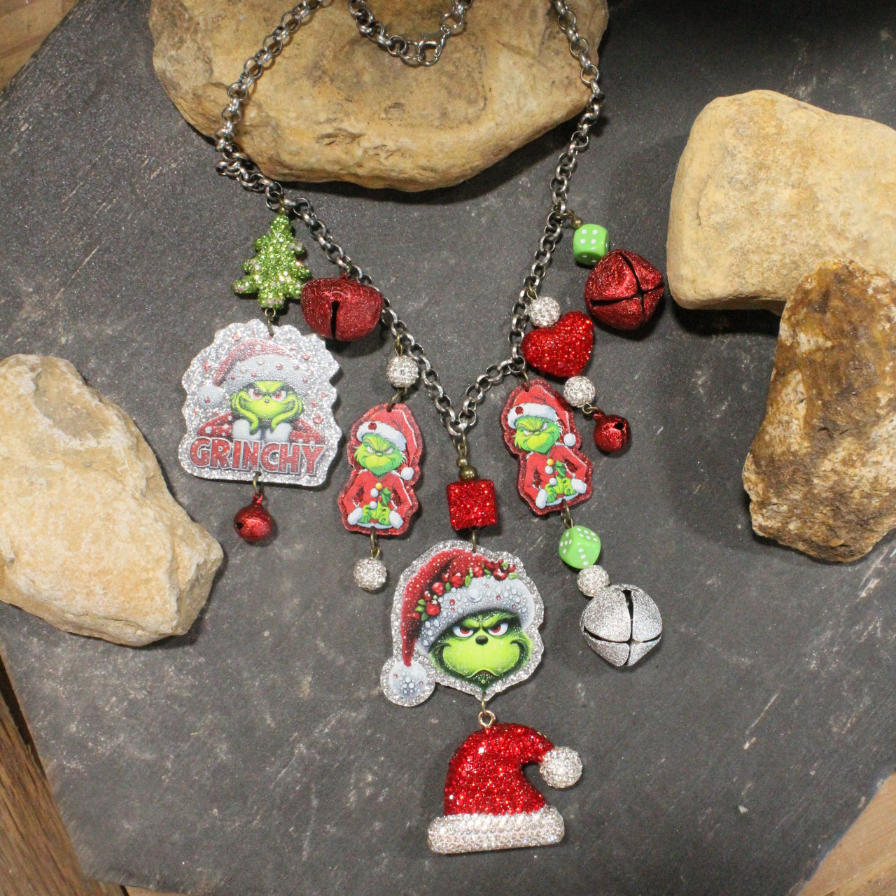 Just Grinchy Charm'd Necklace