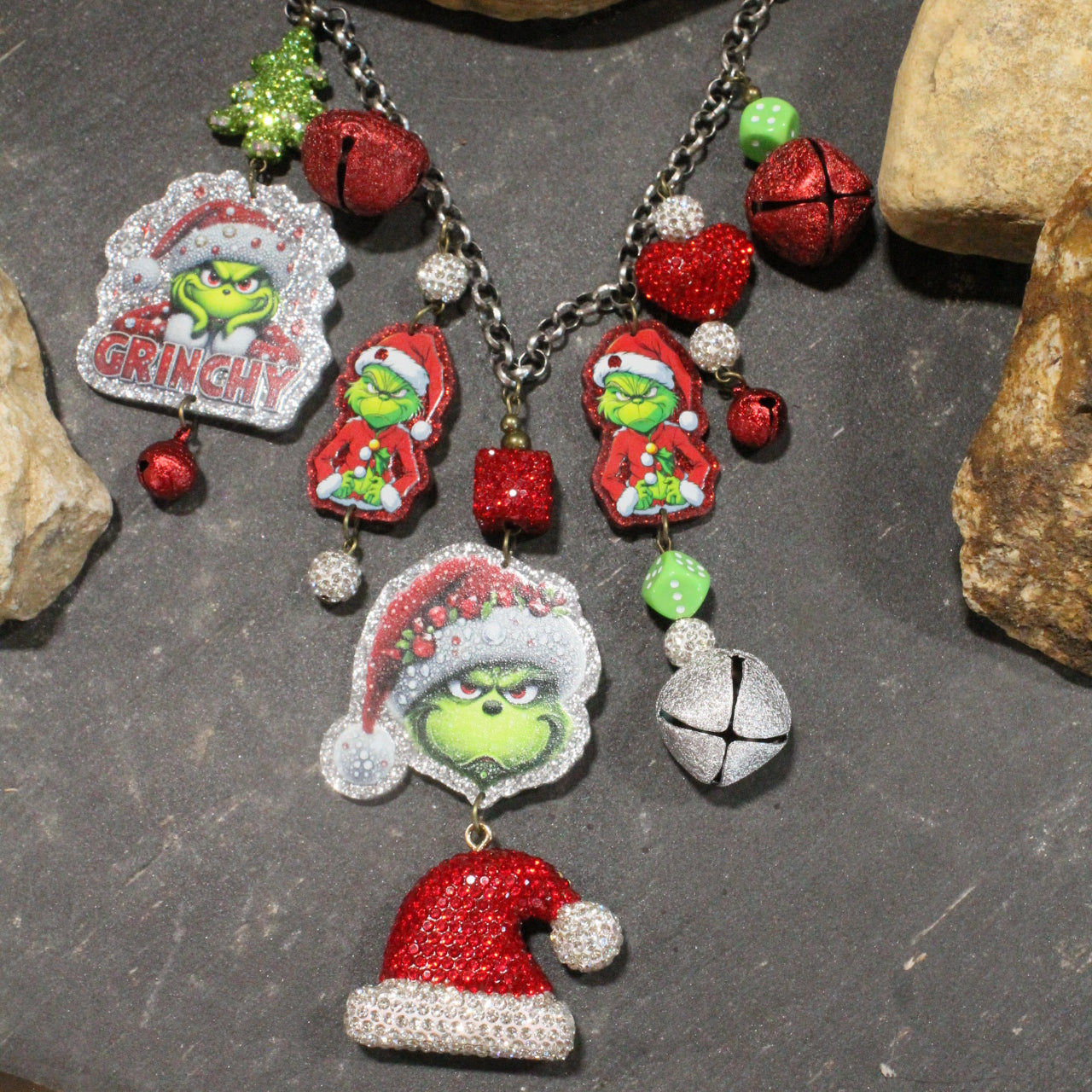 Just Grinchy Charm'd Necklace