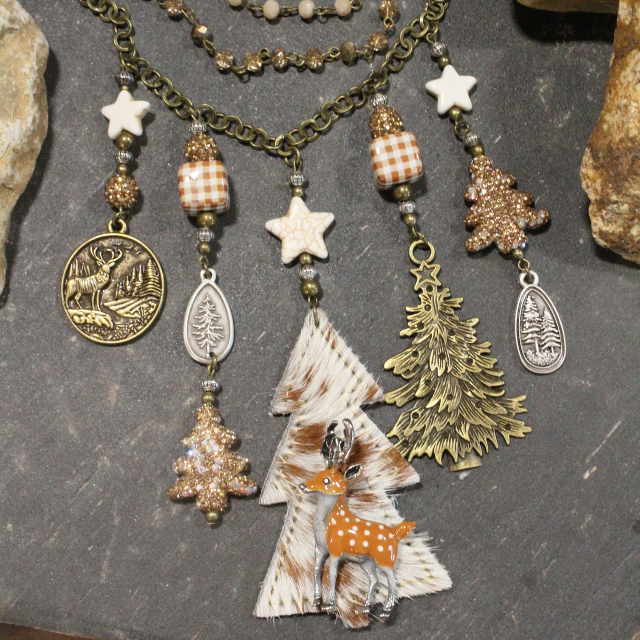 Peace & Calm Forest Retreat Charm'd Necklace