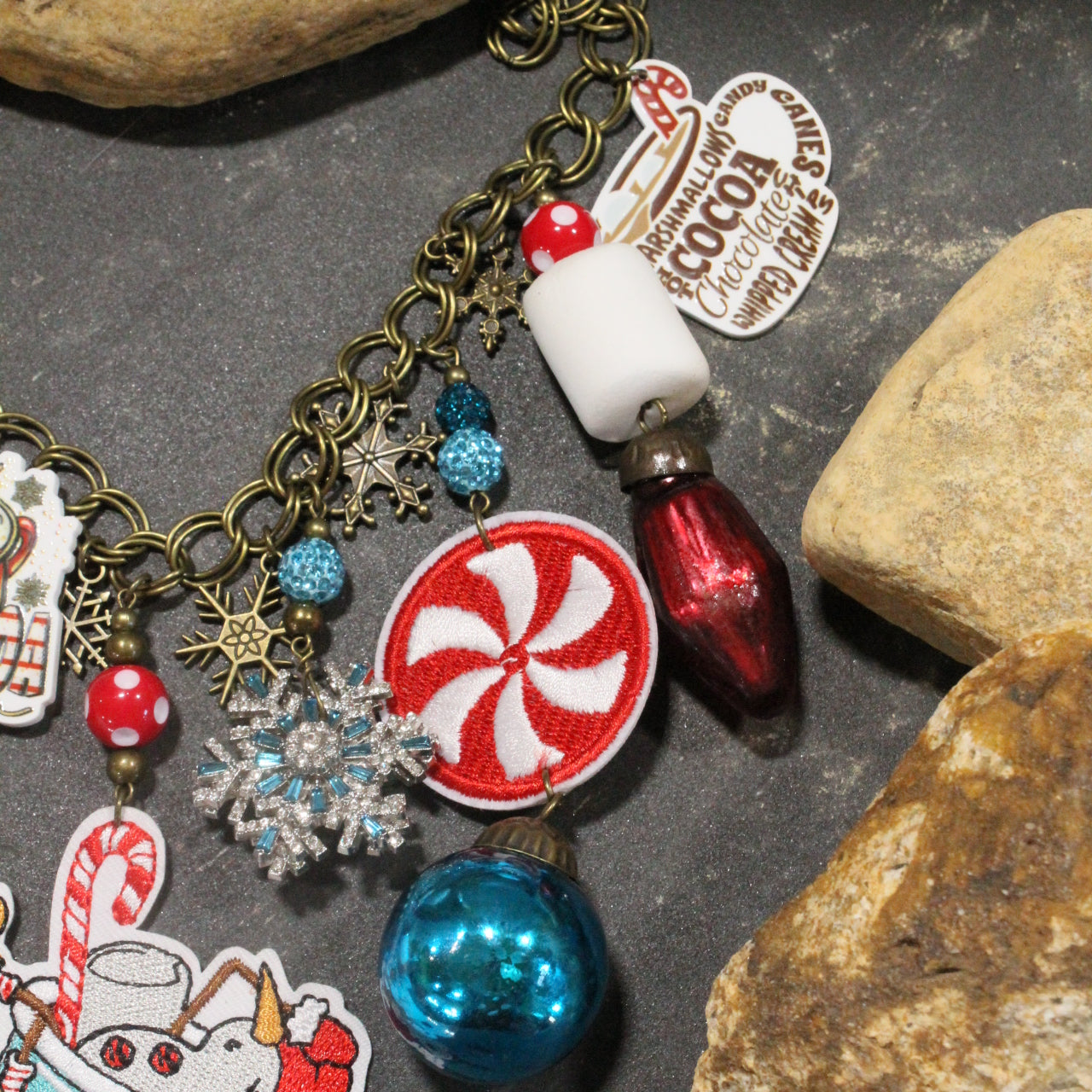 Baby It's Cold Outside Snowman Charm'd Necklace