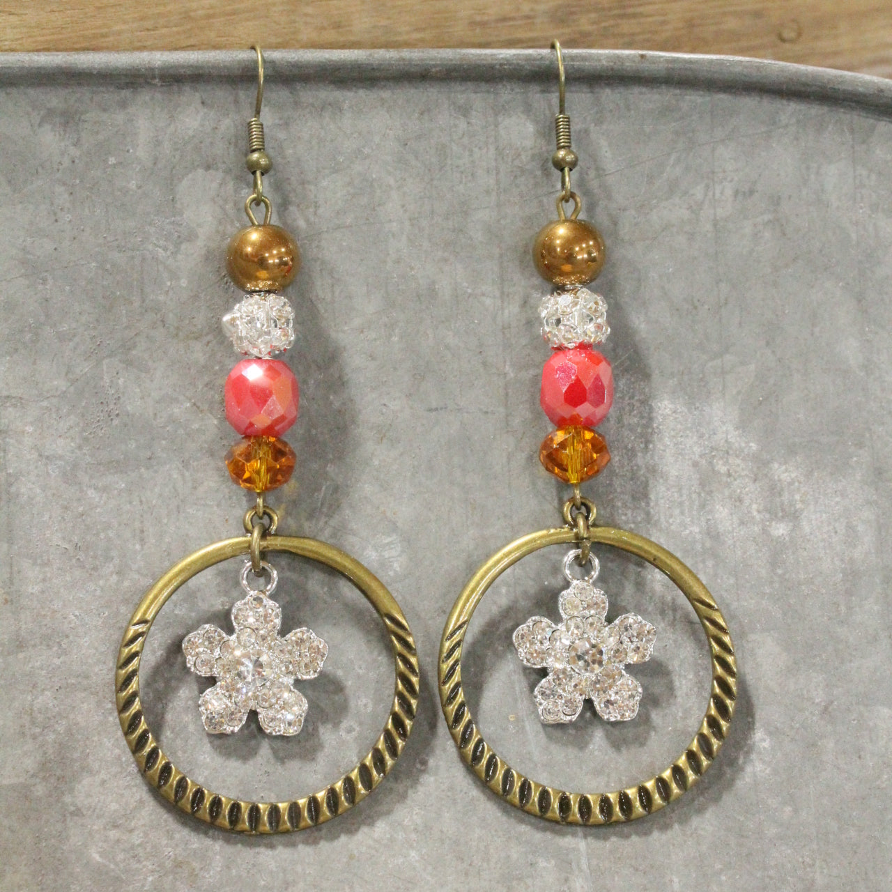 Robin Red Breast Dangle Earrings