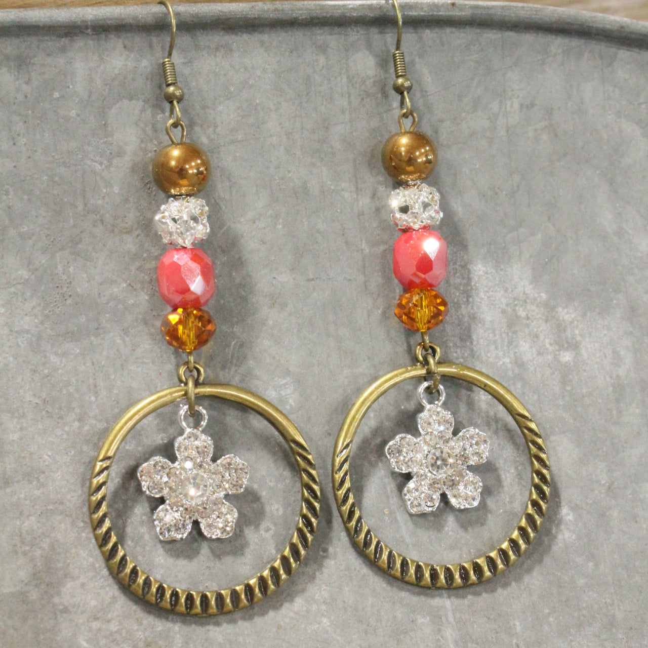 Robin Red Breast Dangle Earrings