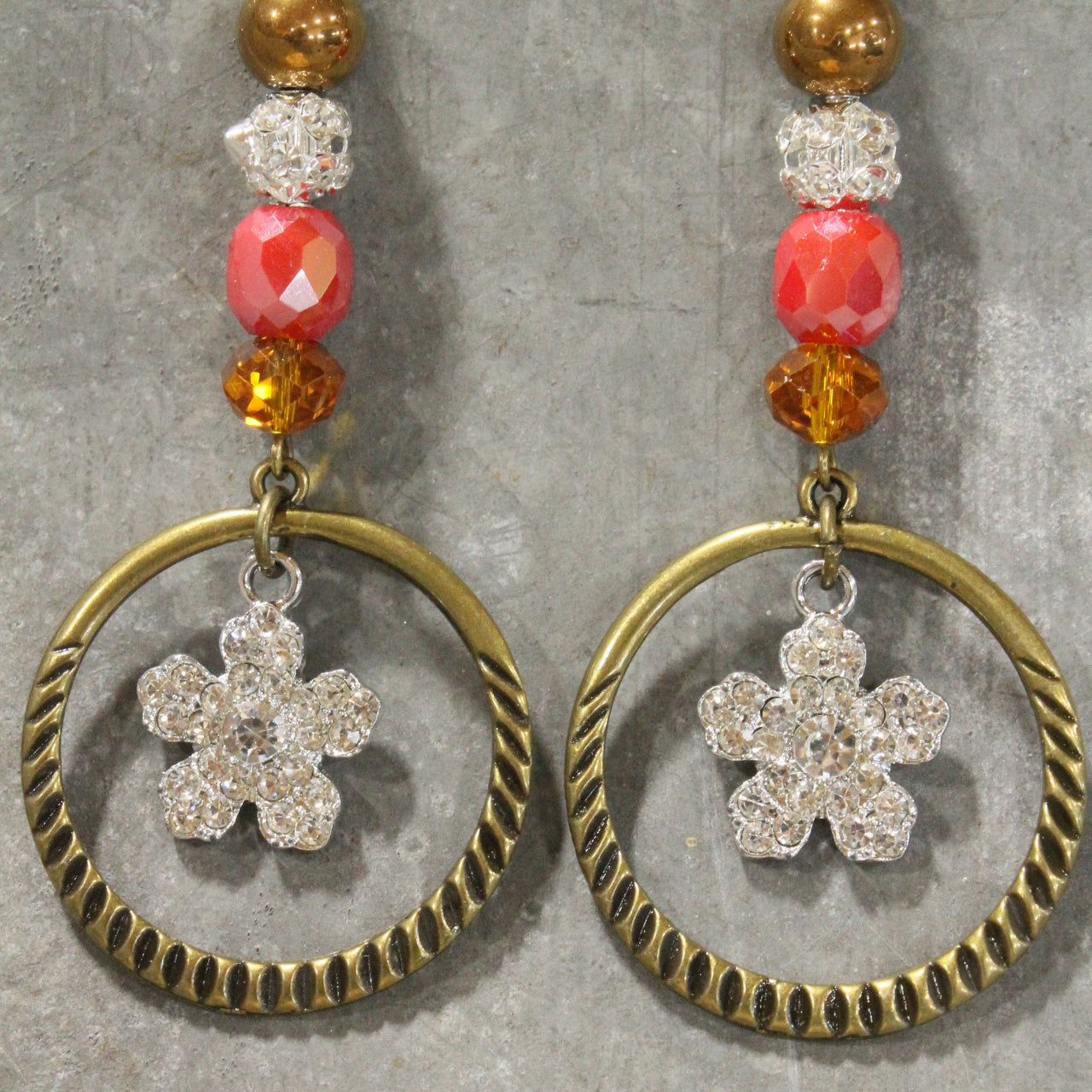 Robin Red Breast Dangle Earrings