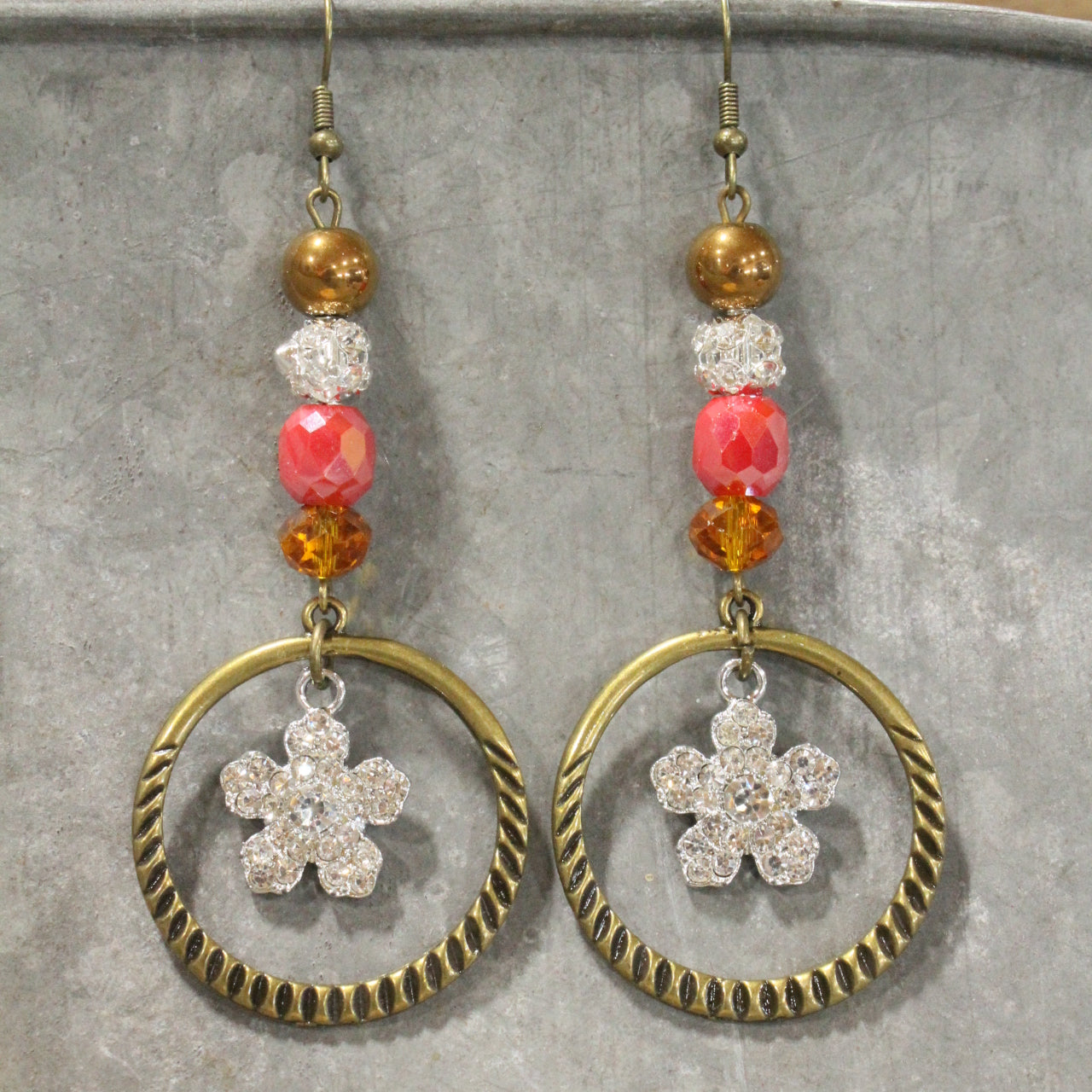 Robin Red Breast Dangle Earrings