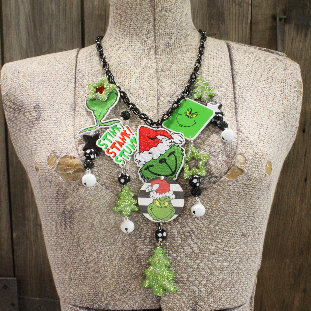 Just A Wee Bit Sneaky Charm'd Necklace