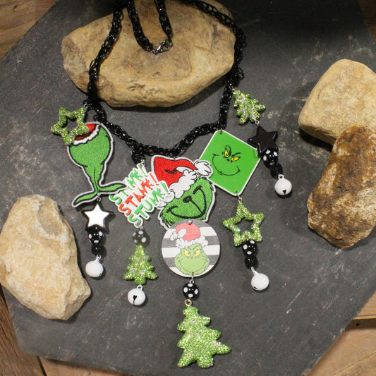 Just A Wee Bit Sneaky Charm'd Necklace