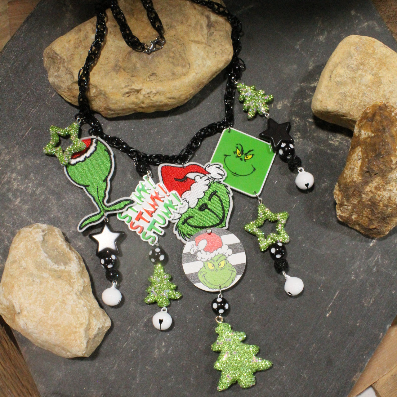 Just A Wee Bit Sneaky Charm'd Necklace