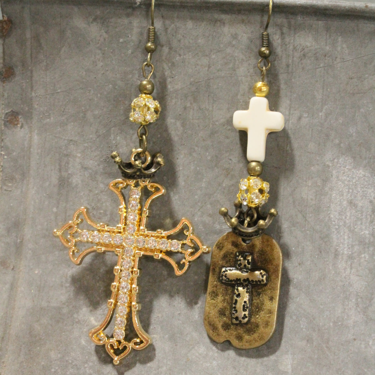 The Lion & The Lamb Dangle Earrings