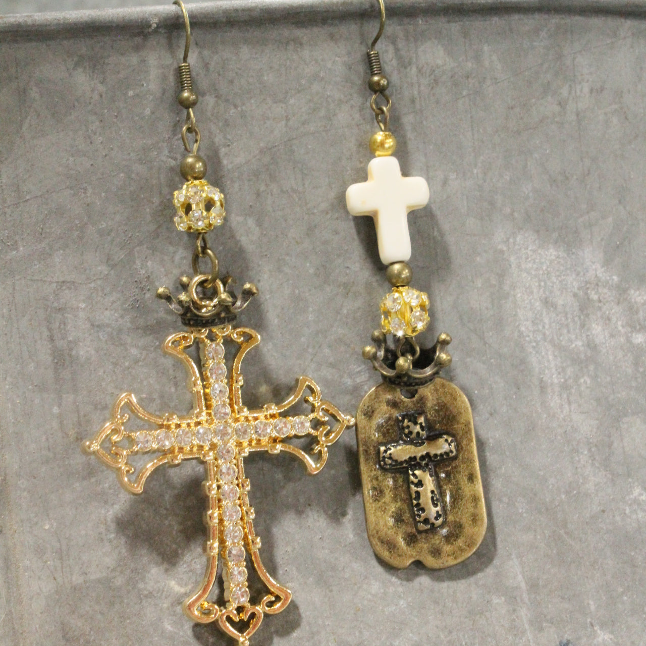 The Lion & The Lamb Dangle Earrings