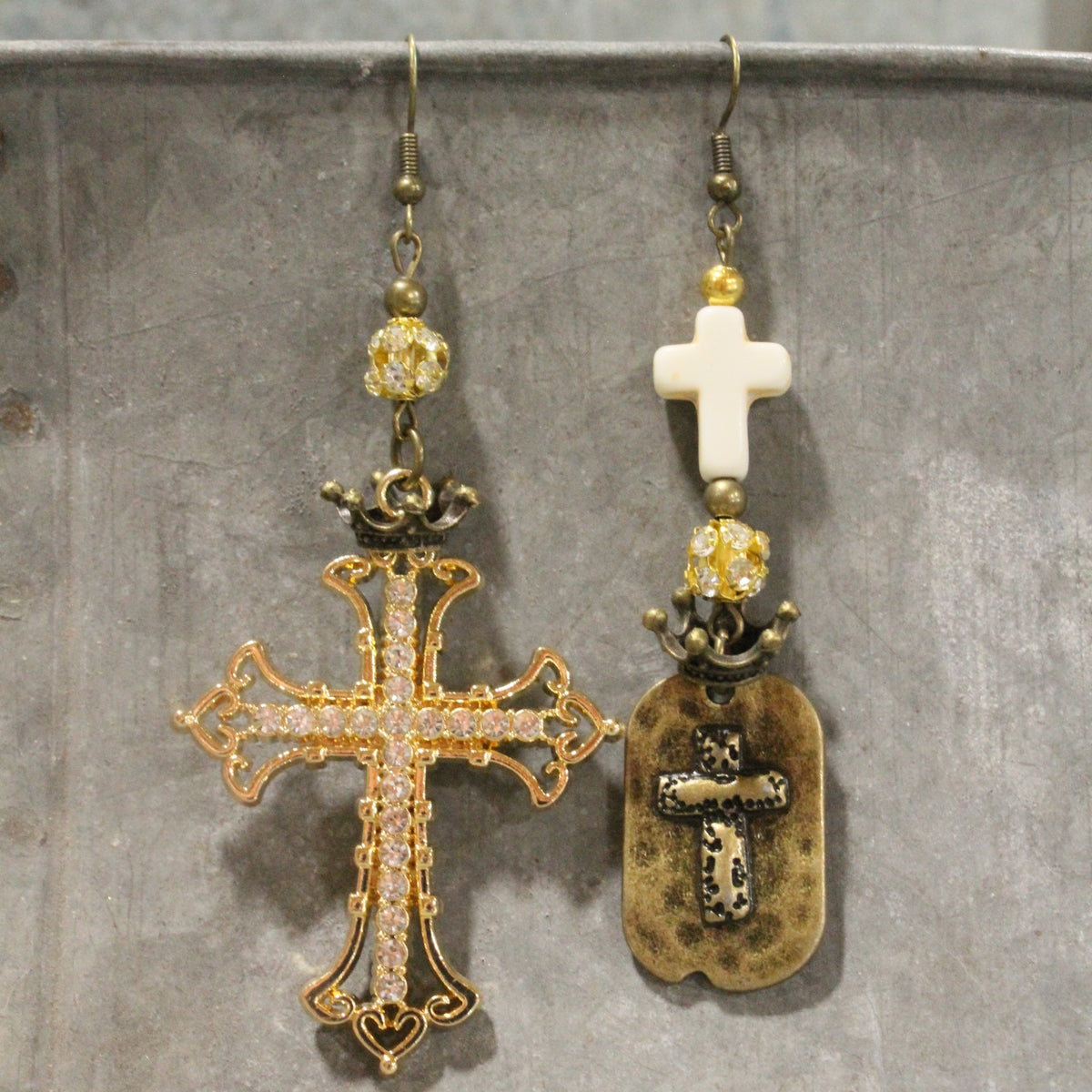 The Lion & The Lamb Dangle Earrings