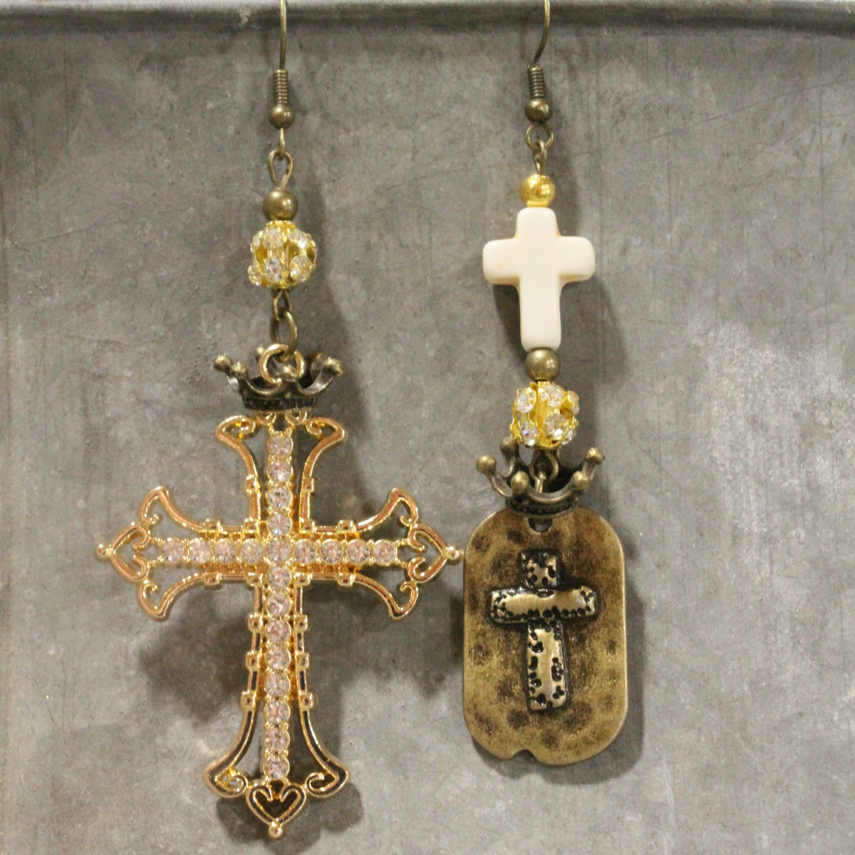 The Lion & The Lamb Dangle Earrings