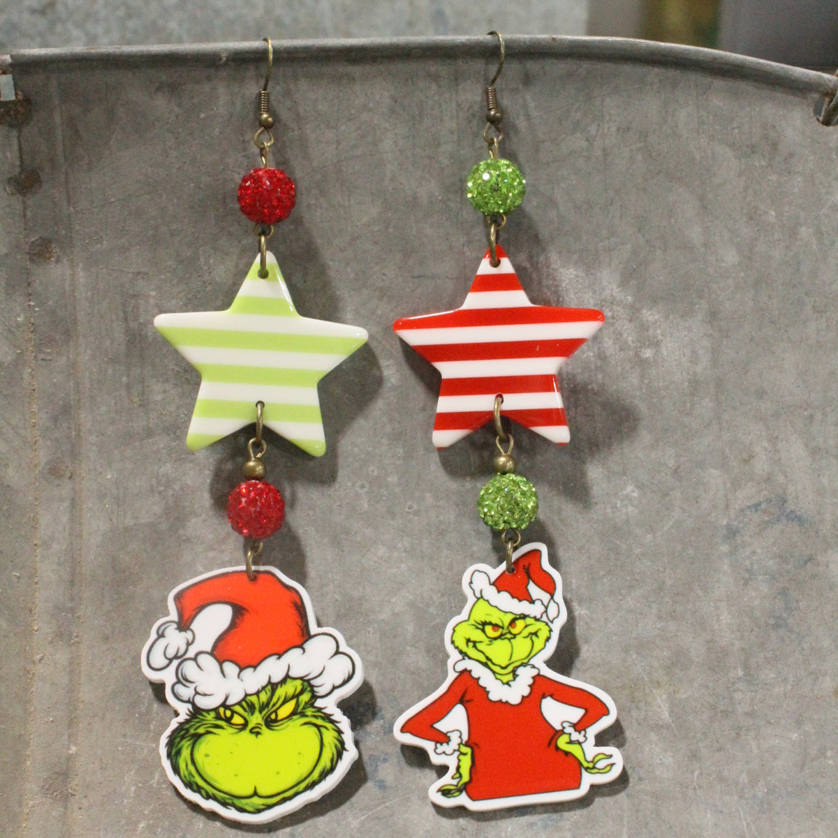 You Got Me At GRINCH Dangle Earrings