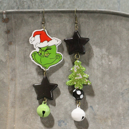 Just A Wee Bit Sneaky Dangle Earrings