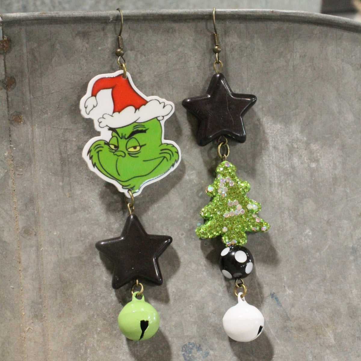 Just A Wee Bit Sneaky Dangle Earrings