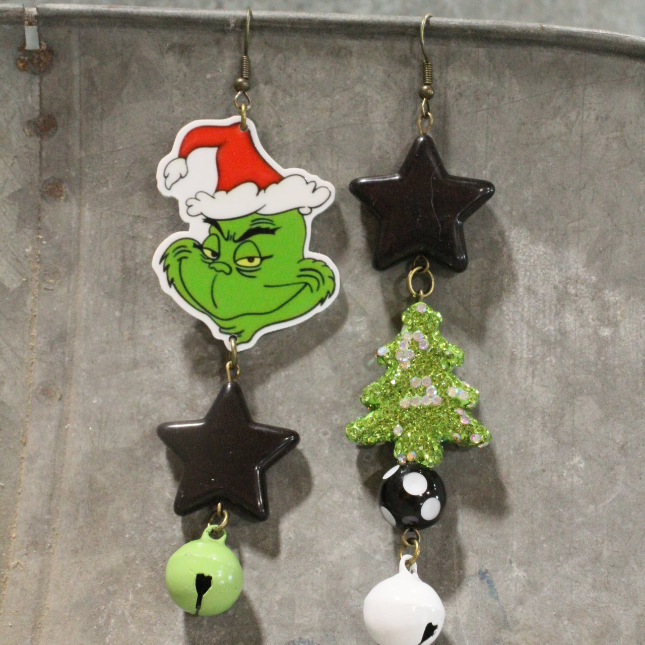 Just A Wee Bit Sneaky Dangle Earrings