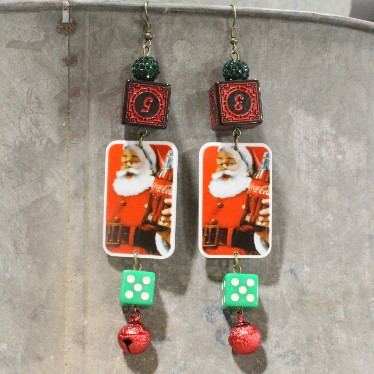 Have A Coke On Me Dangle Earrings
