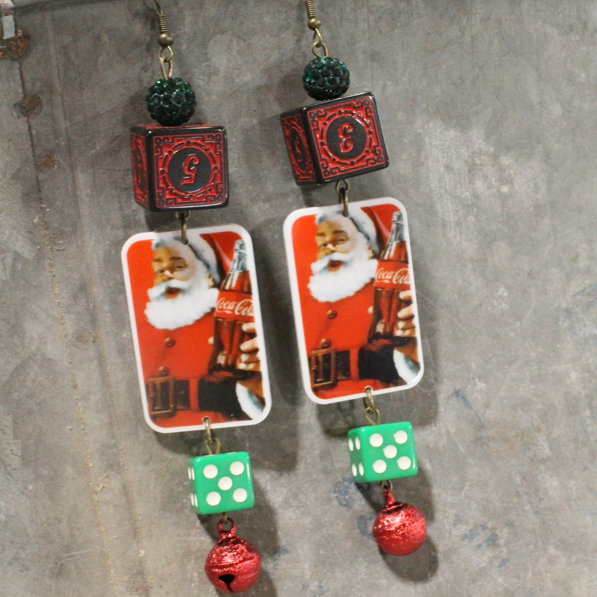 Have A Coke On Me Dangle Earrings
