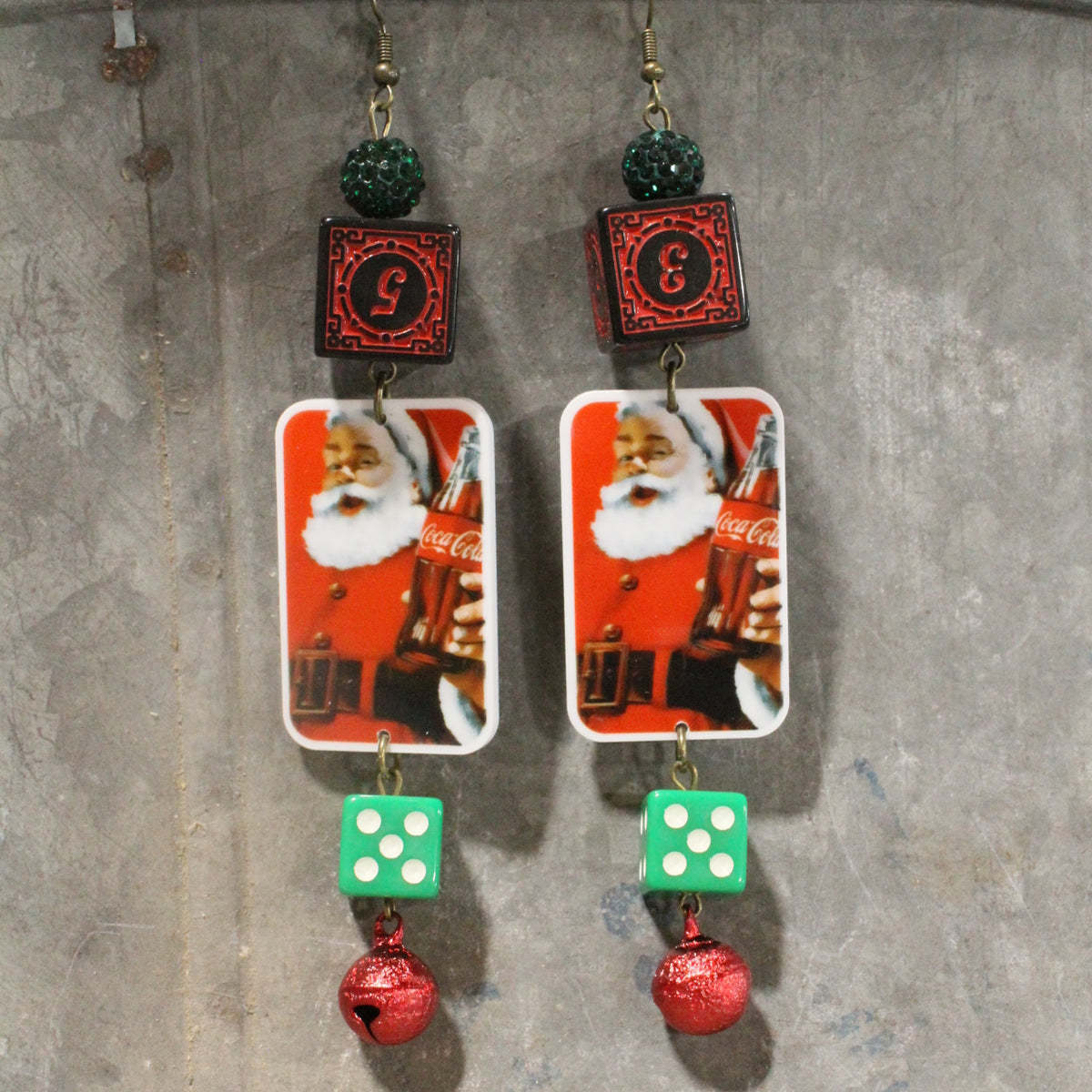 Have A Coke On Me Dangle Earrings