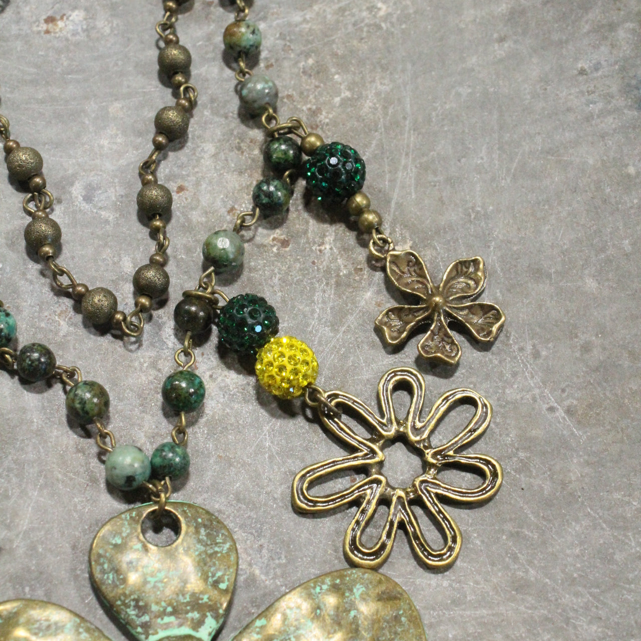 Shasta Daisy Kind Of Day Layered Necklace