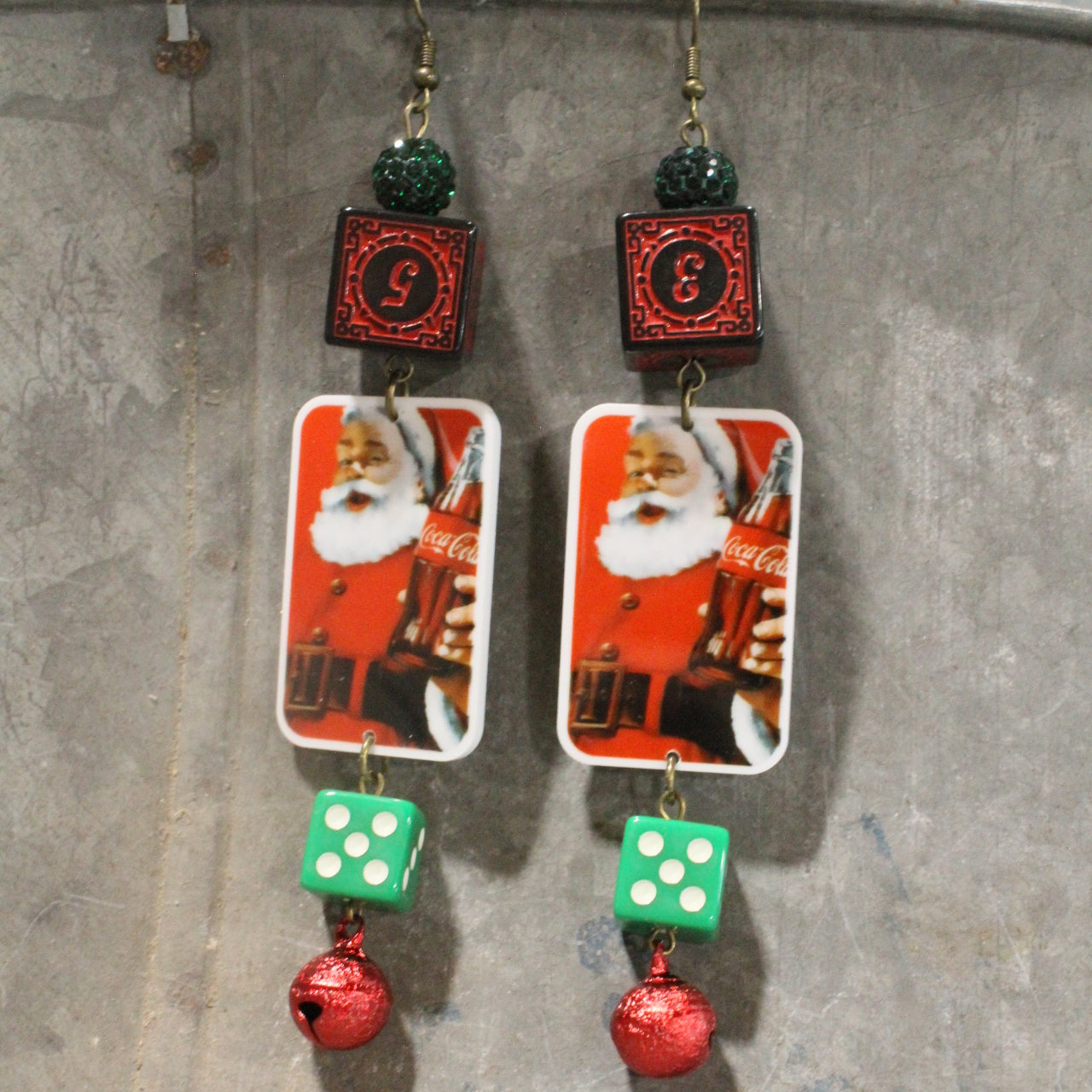 Have A Coke On Me Dangle Earrings