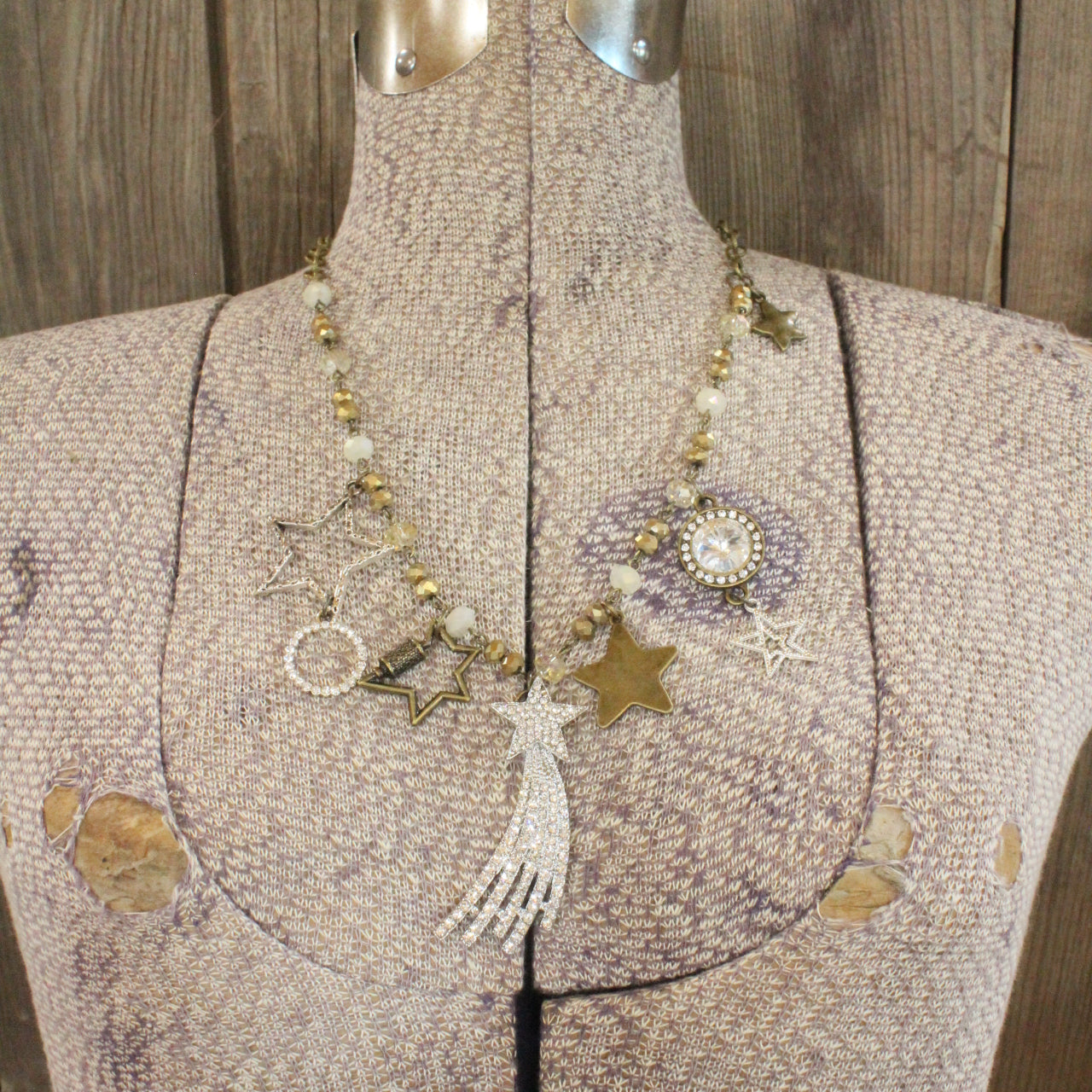 Falling Stars Charm'd Necklace