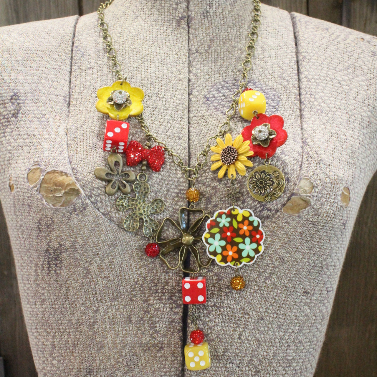 A Sunny Kind Of Day Charm'd Necklace