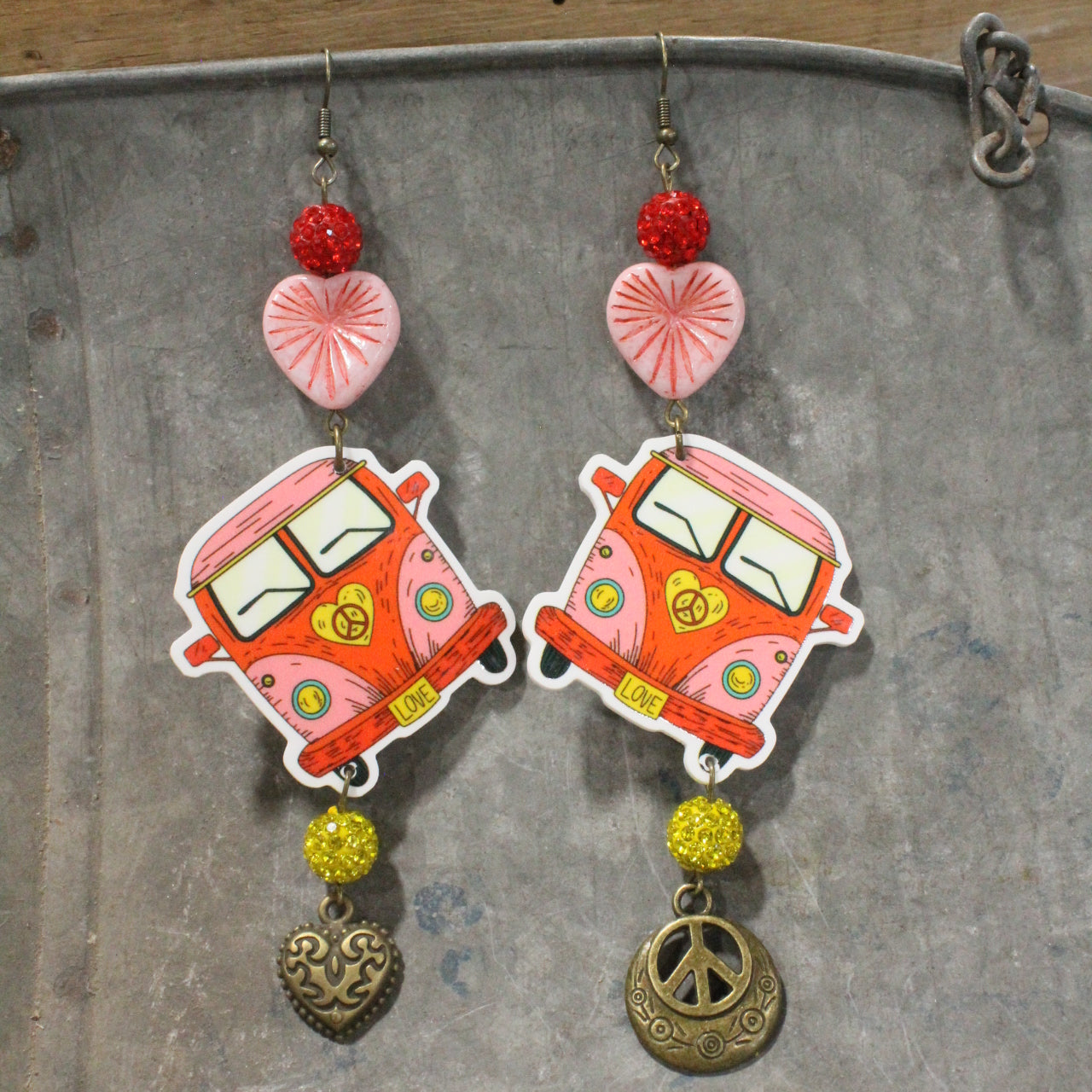 Groovy Kinda Love Dangle Earrings