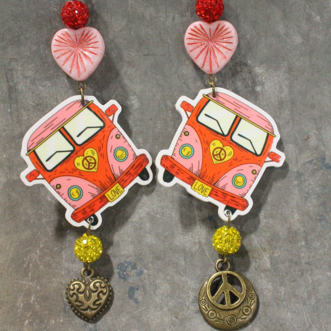 Groovy Kinda Love Dangle Earrings