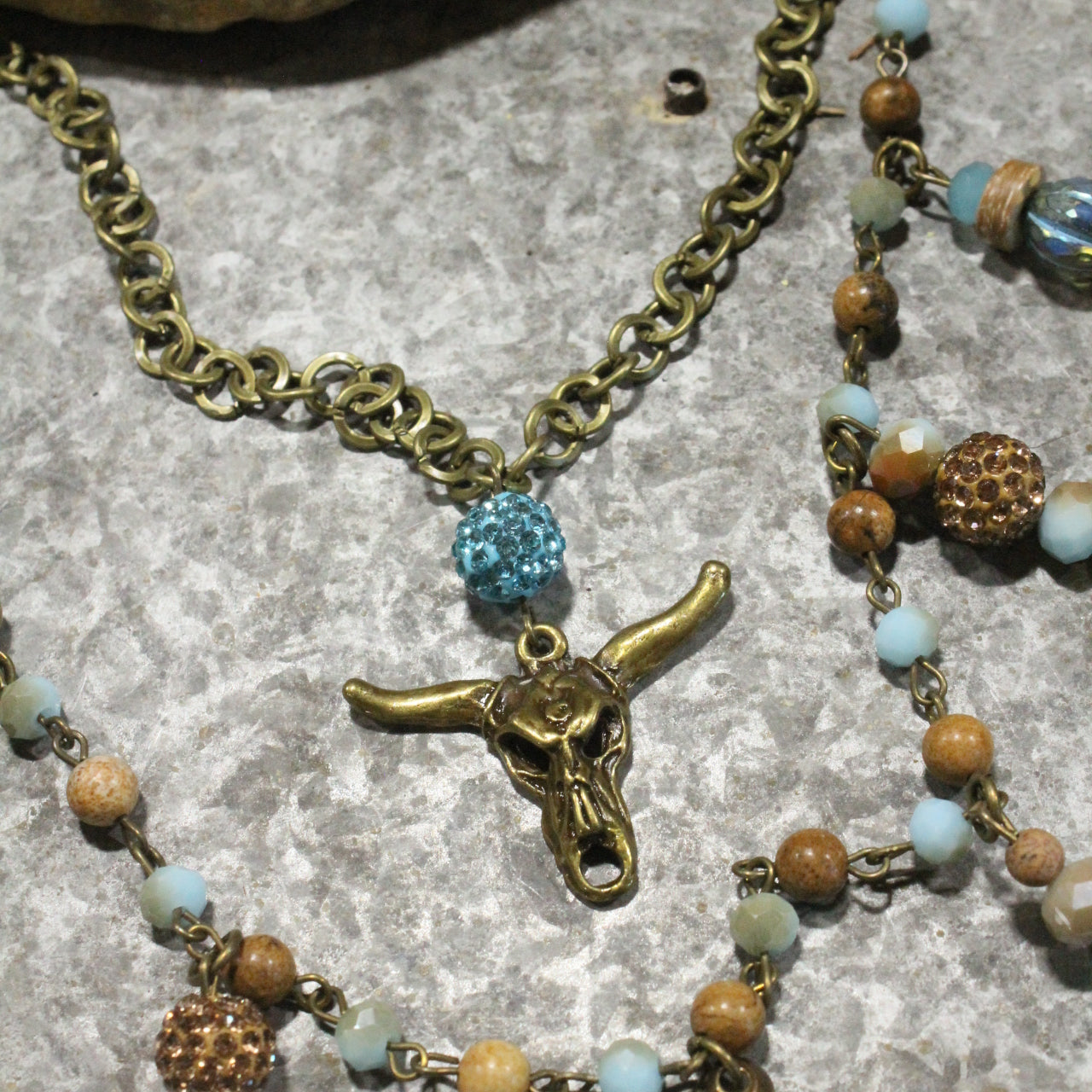 There Is A New Sheriff In Town Charm'd Necklace