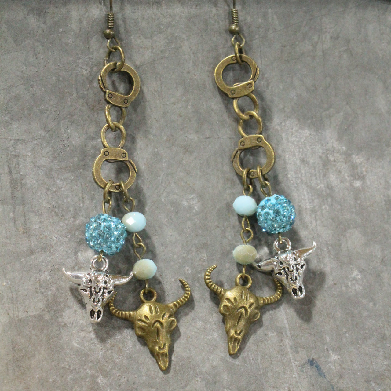 There Is A New Sheriff In Town Dangle Earrings