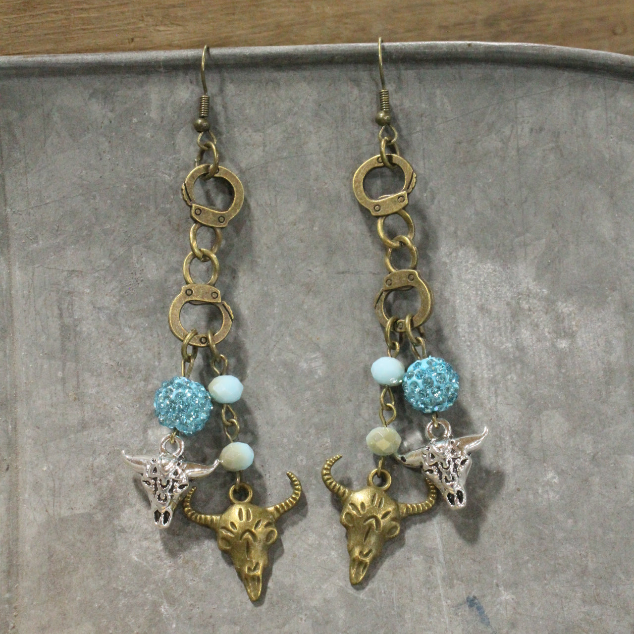 There Is A New Sheriff In Town Dangle Earrings