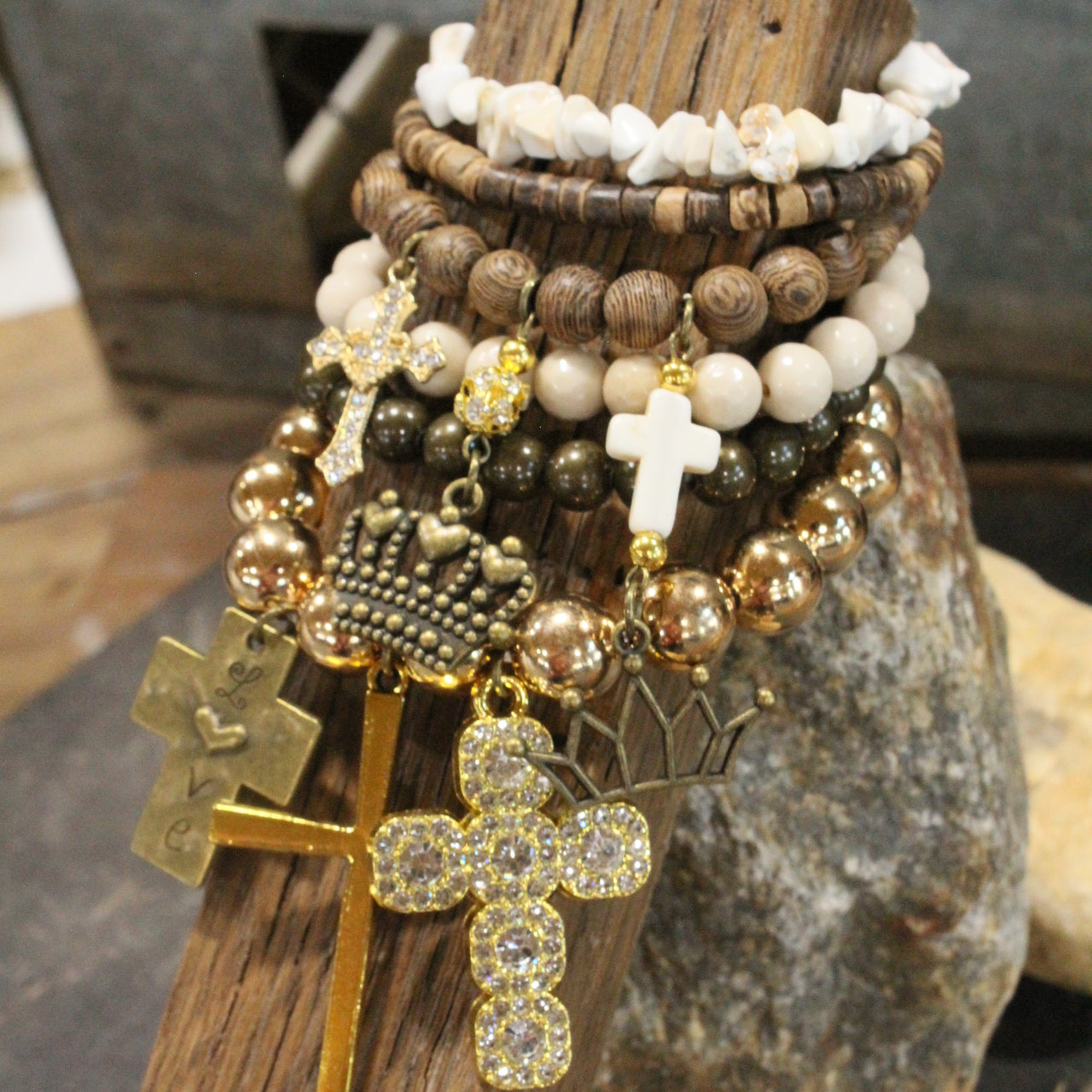 Lion & The Lamb Bracelet Set