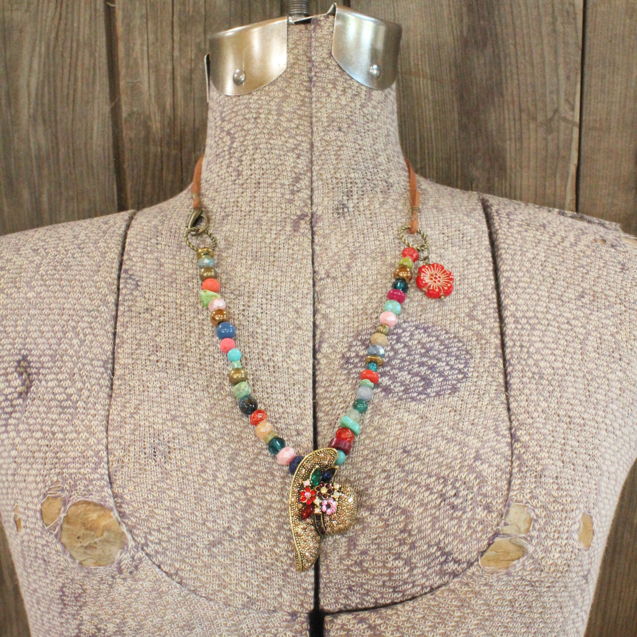 Hats Off To Summer Time Pendant Necklace