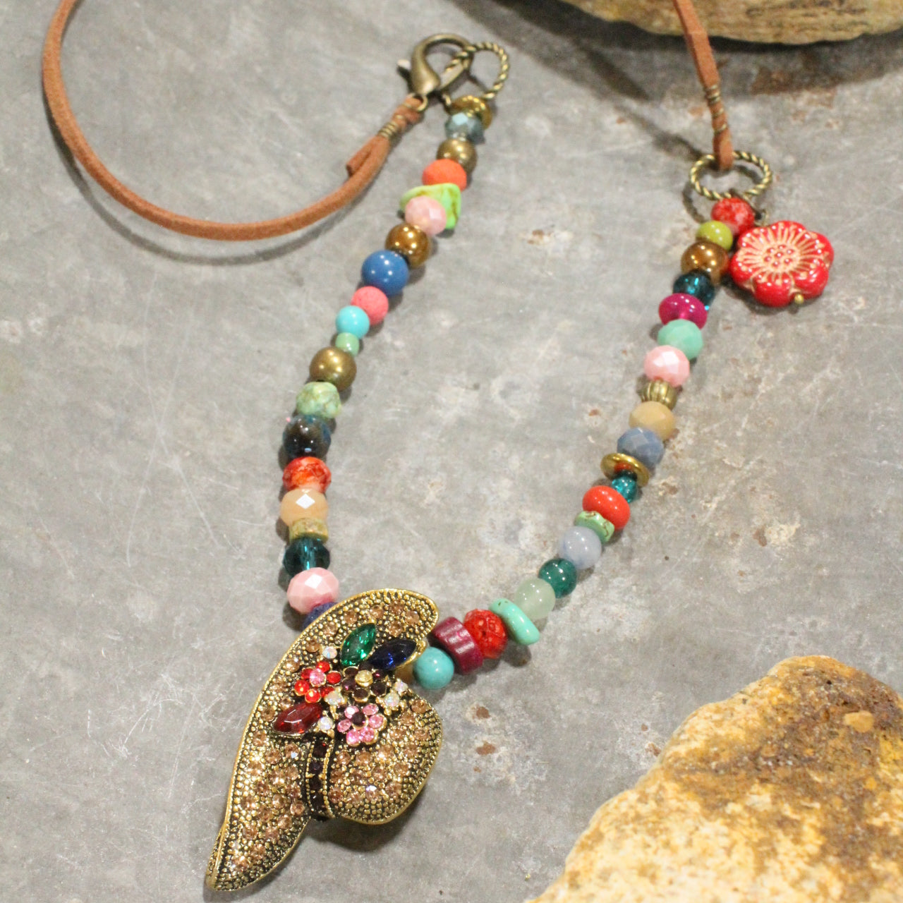 Hats Off To Summer Time Pendant Necklace