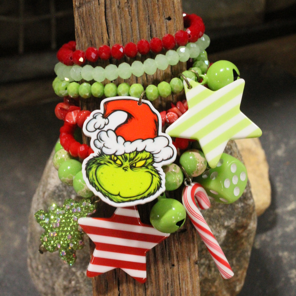 You Got Me At GRINCH Bracelet Set