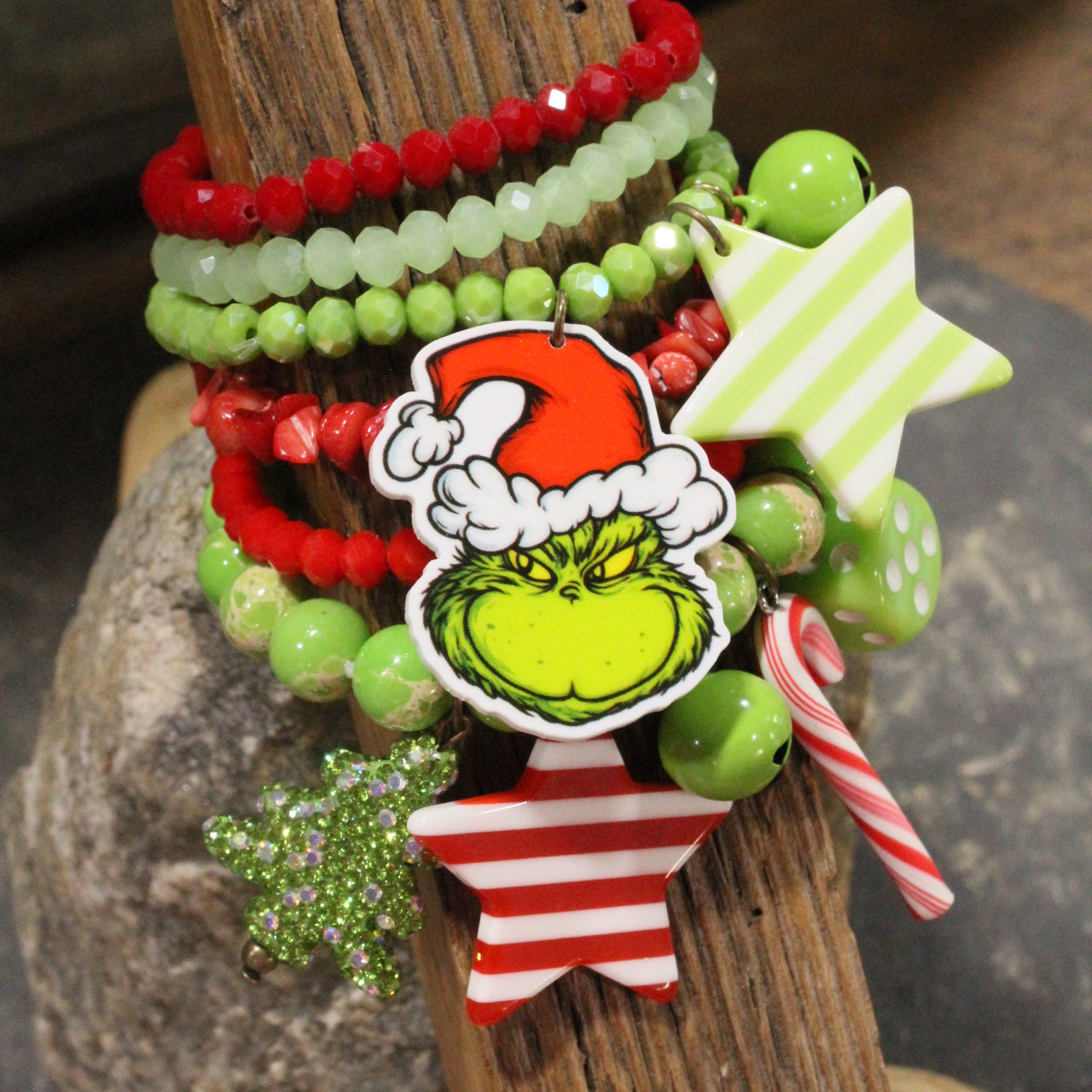 You Got Me At GRINCH Bracelet Set