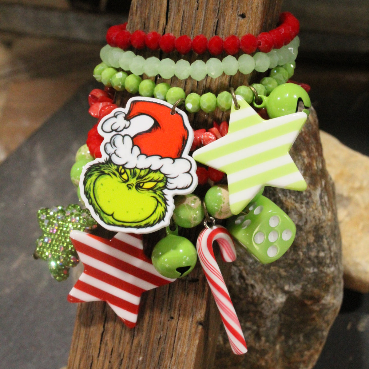 You Got Me At GRINCH Bracelet Set