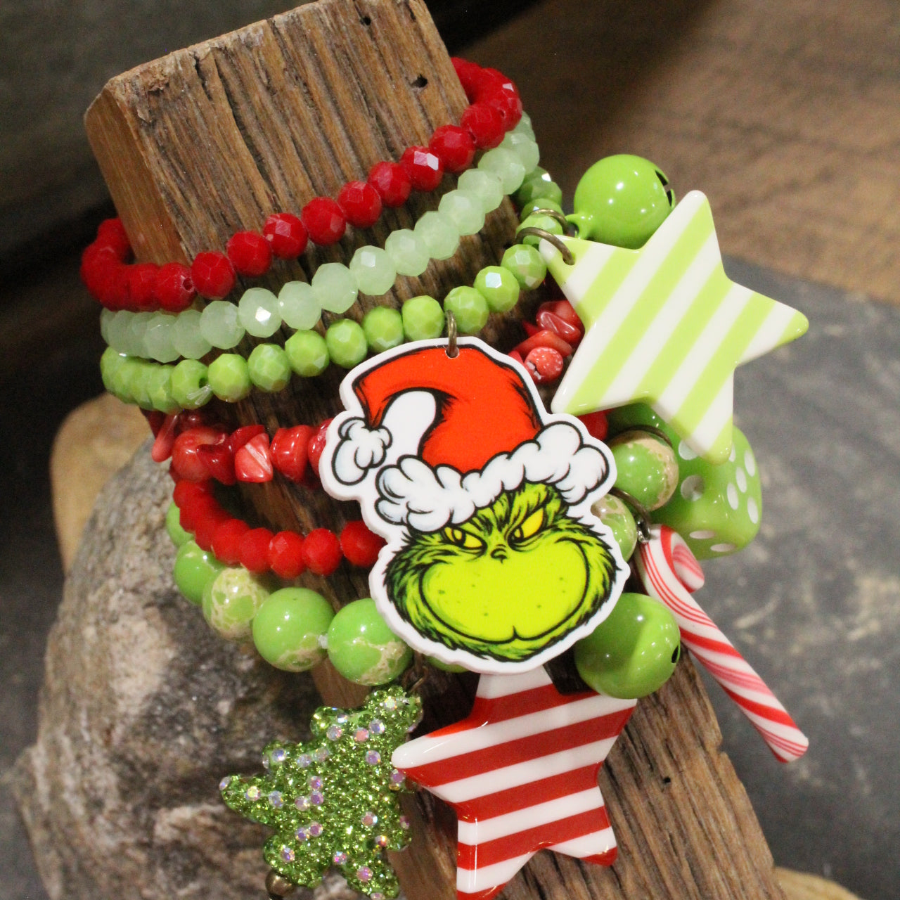 You Got Me At GRINCH Bracelet Set
