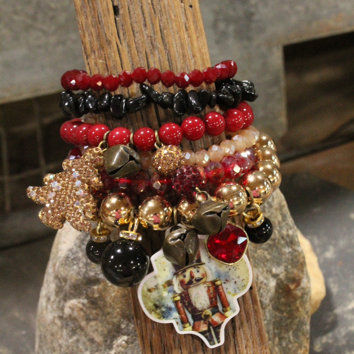 Nutty Over These Nutcrackers Charm'd Bracelet Set
