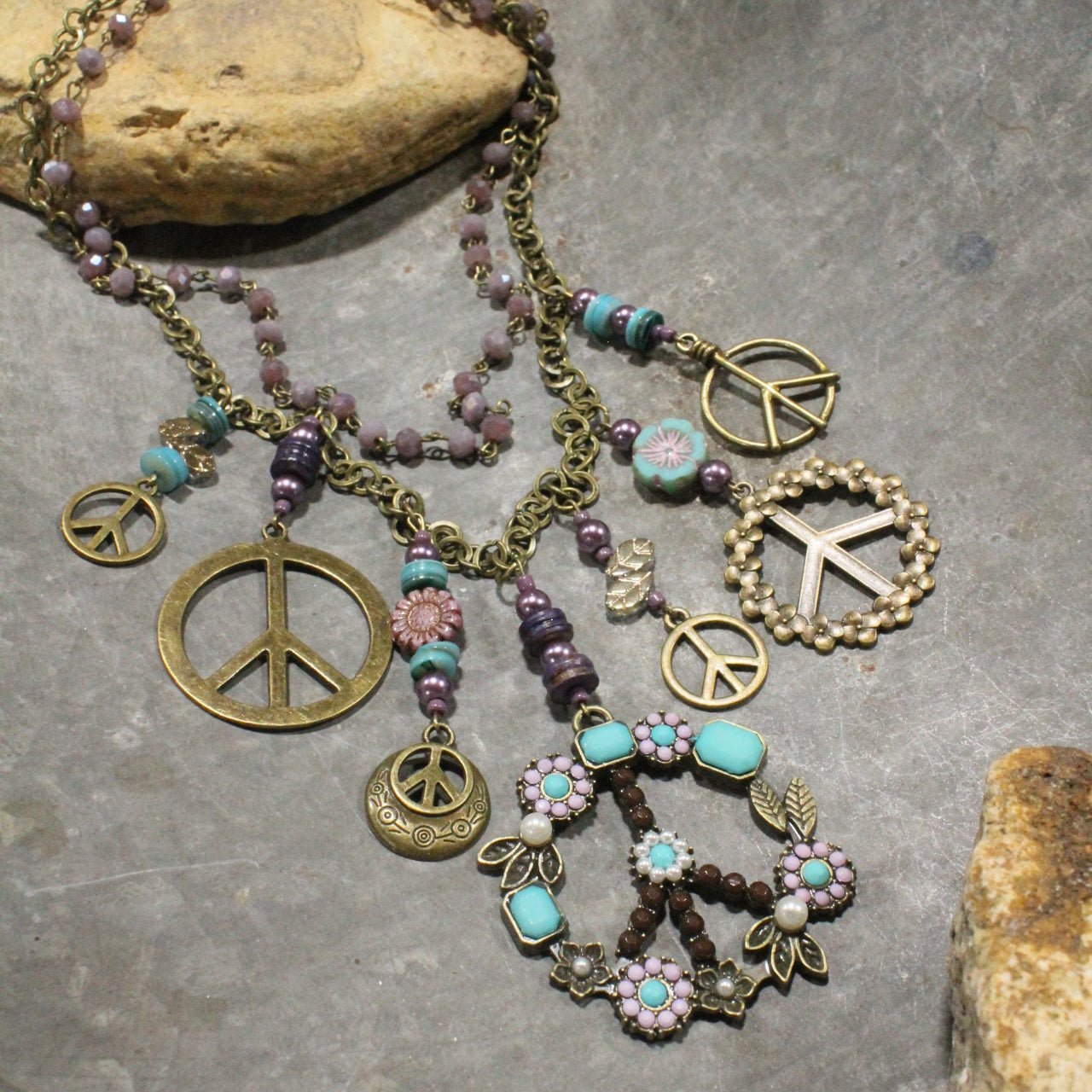 Flower Child Charm'd Necklace