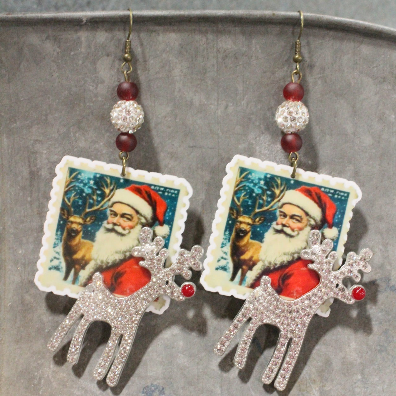 Not Just Rudolph Dangle Earrings
